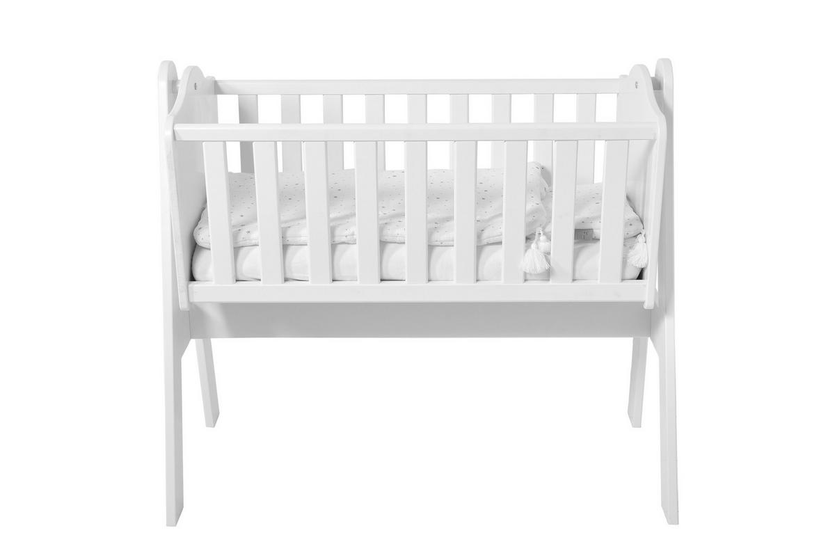DETSKÁ HOJDAČKA Lea 90/40 - biela, kompozitné drevo (40/90cm) - RAUMHIRSCH FURNITURE