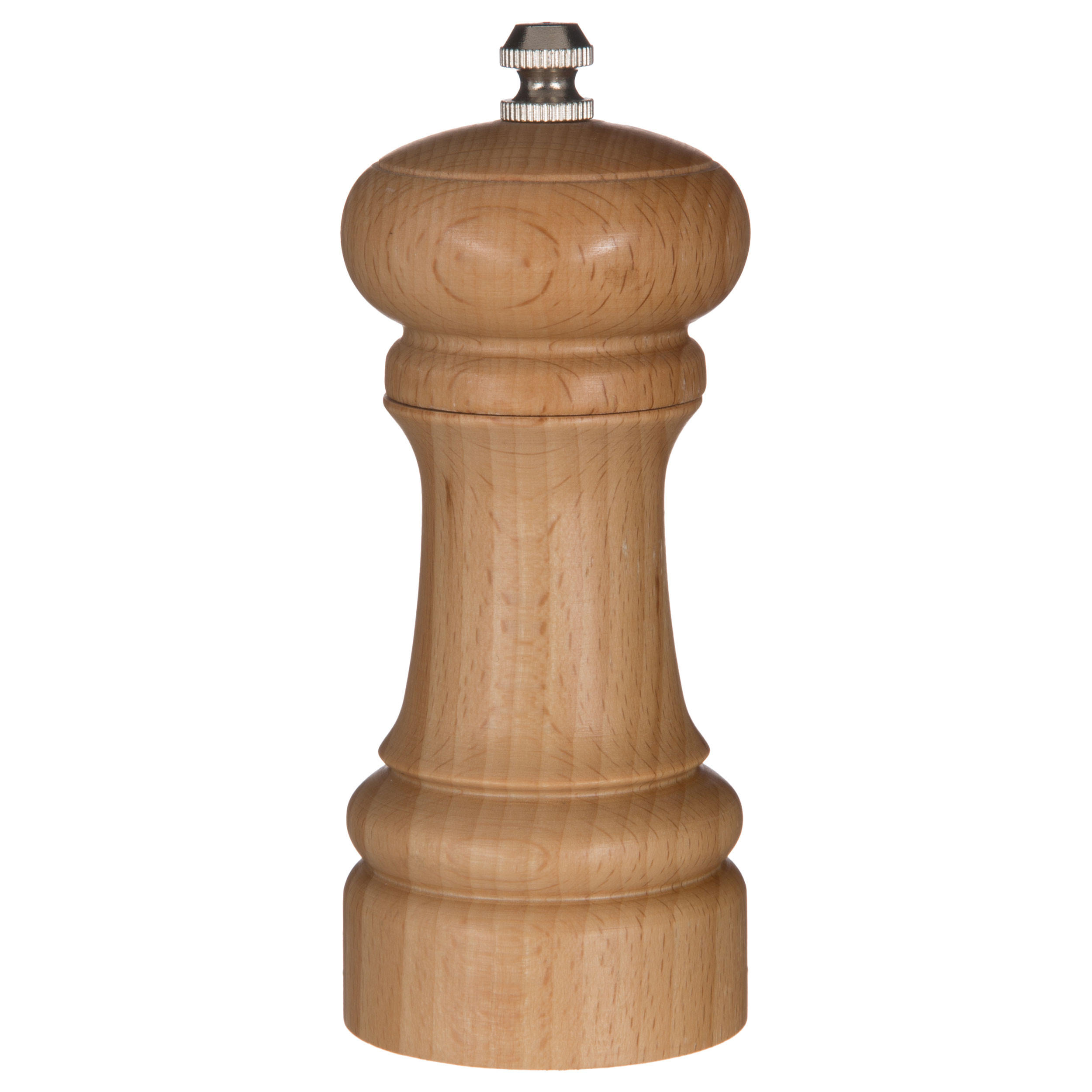 SALZ- UND PFEFFERMÜHLE Bistrot, Buchenholz, Braun, 14 cm - Braun, Holz (6.3/17/6.3cm) - 5five Simply Smart