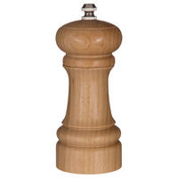 SALZ- UND PFEFFERMÜHLE Bistrot, Buchenholz, Braun, 14 cm - Braun, Holz (6.3/17/6.3cm) - 5five Simply Smart