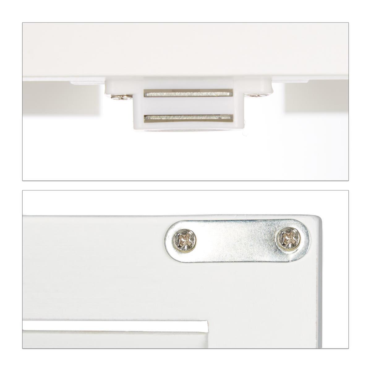 KÚPEĽŇOVÝ nábytok - biela, drevo (25.5/92/50cm) - Relaxdays