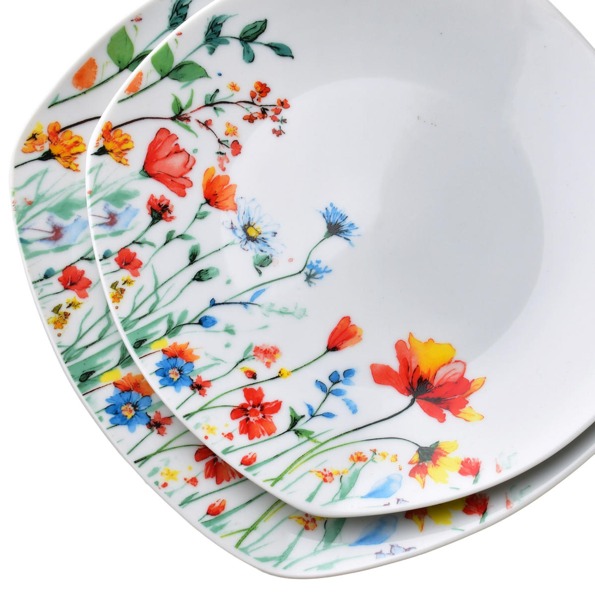 JÍDELNÍ SADA, porcelán, oranžová - pomerančová, keramika (30/20/30cm) - Mondex