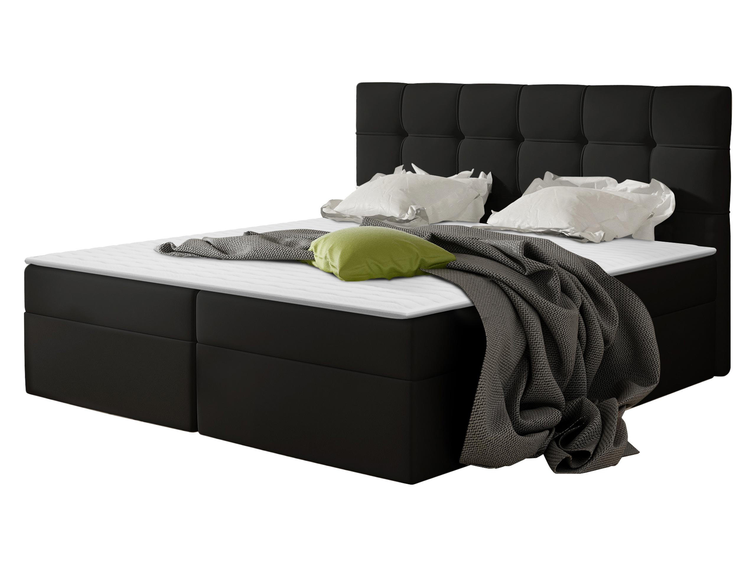 BOXBETT Nele - Schwarz, Holz/Holzwerkstoff (140/200cm) - MIRJAN24