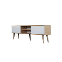 NÍZKA SKRÍŇKA Toronto II 35/55,2/160 cm - biela/dub sonoma, kompozitné drevo (35/55/160cm) - RAUMHIRSCH FURNITURE