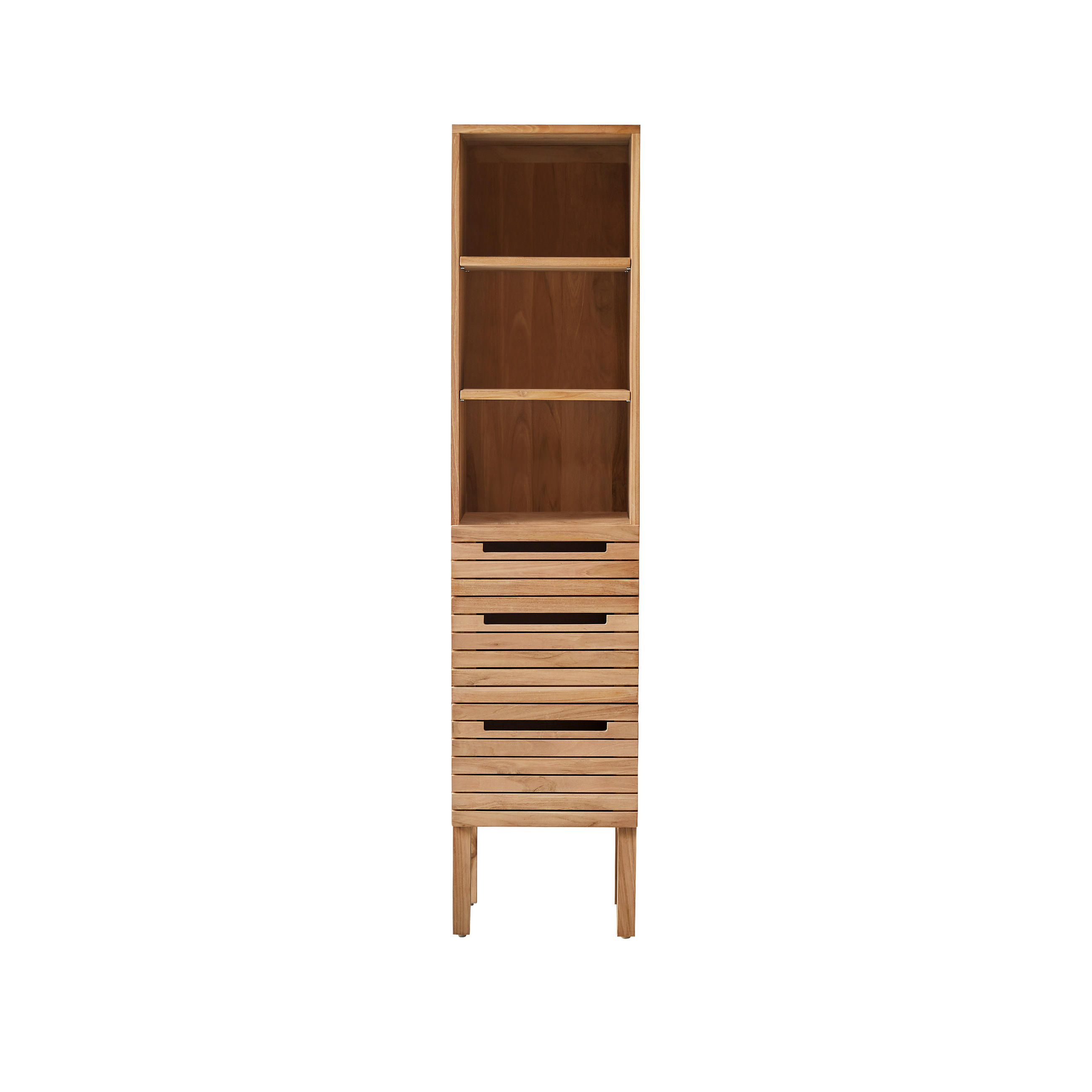 Tikamoon Hochschrank Natur 41x180x41 cm
