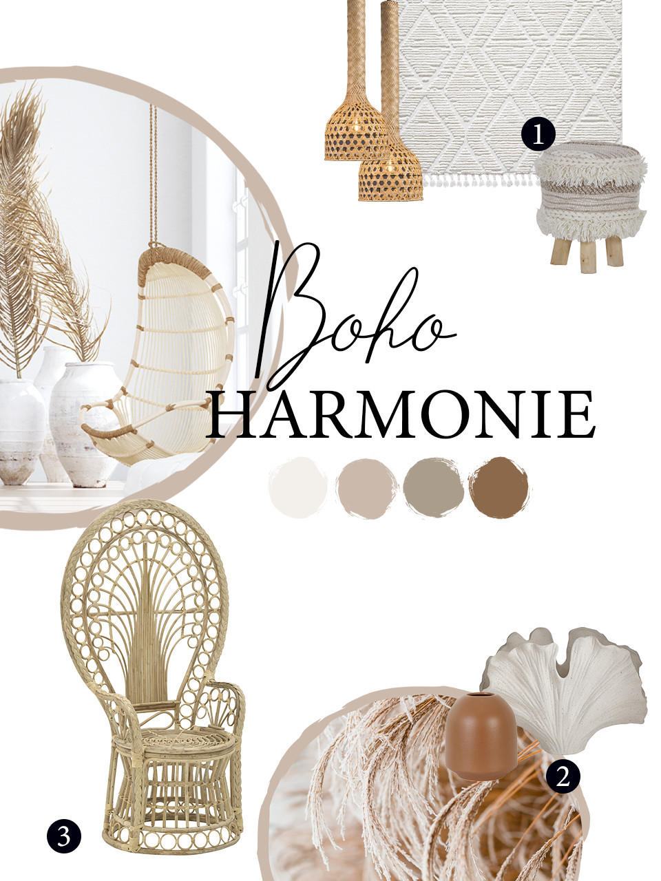 Boho dekorace
