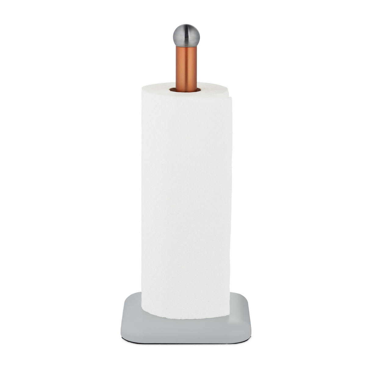 KÜCHENROLLENHALTER - Multicolor, Metall (15/36/15cm) - Relaxdays