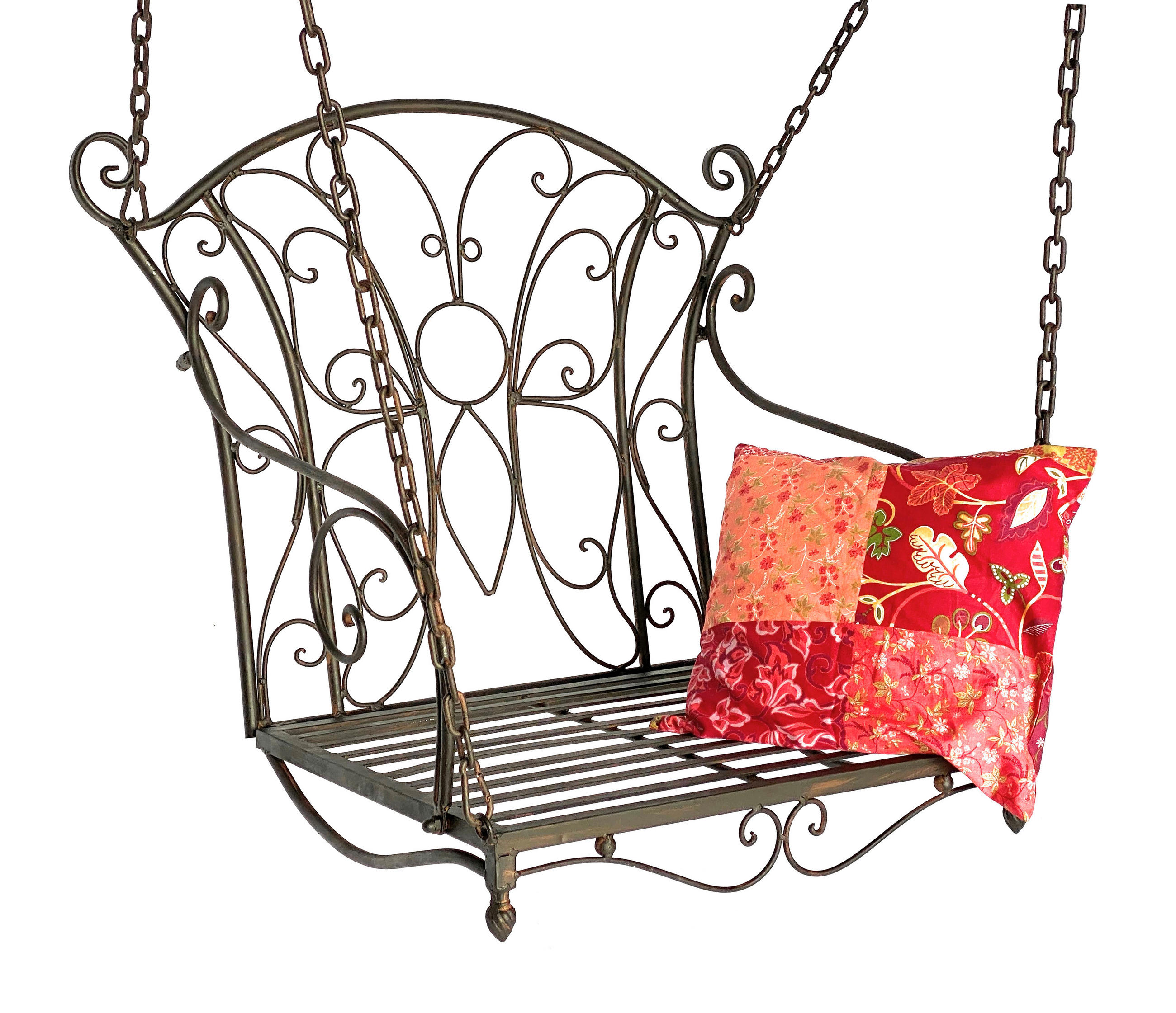 HÄNGESESSEL Metall Braun 86 cm 18811 - Braun, Metall (86/70/70cm) - DanDiBo