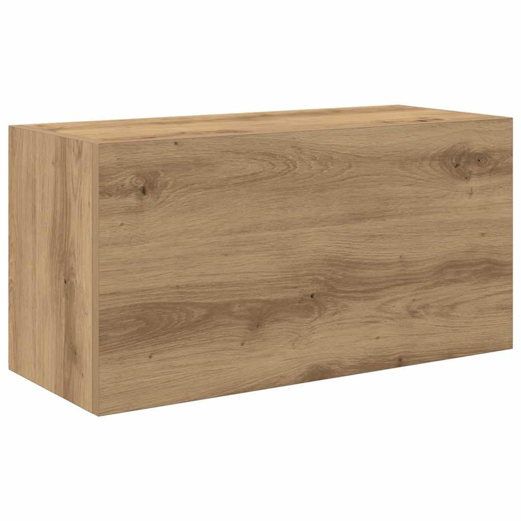 BAD-WANDSCHRANK Artisan-Eiche 60/25/30 Cm Holzwerkstoff - Braun, Holzwerkstoff (25/30/60cm) - vidaXL