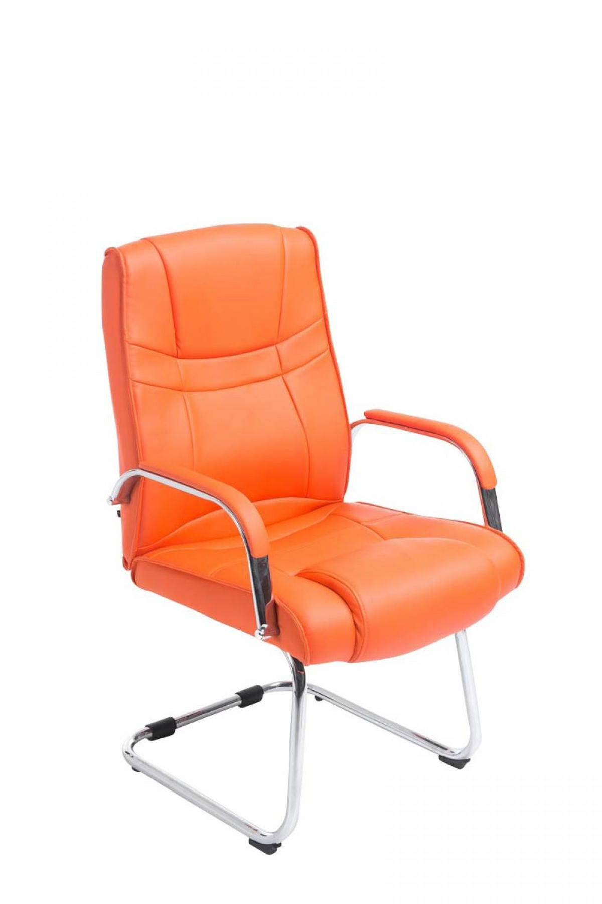 SCHWINGSTUHL Lederlook orange - Orange, Textil/Metall (60/104/67cm) - CLP