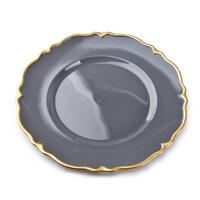 UNTERSETZER Blanche Colours Grau 33/33/2 cm Kunstoff - Grau, Kunststoff (2cm) - Mondex