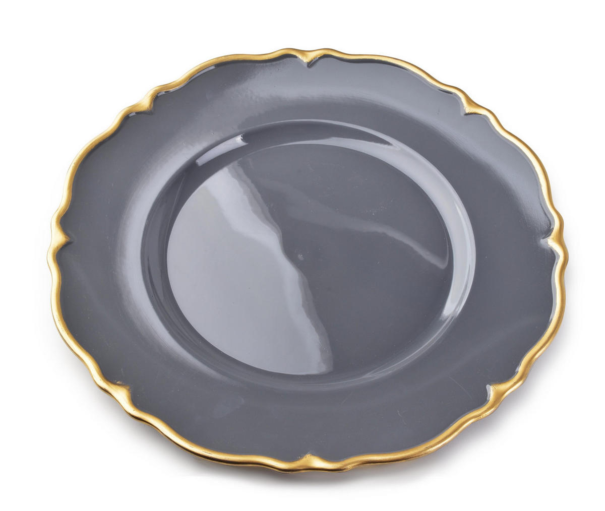 UNTERSETZER Blanche Colours Grau 33/33/2 cm Kunstoff - Grau, Kunststoff (2cm) - Mondex