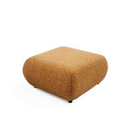 POLSTERHOCKER DELTA Modern Sitzhocker, Fußhocker Braun - Braun, Holzwerkstoff/Kunststoff (88/41/88cm) - MASSENO