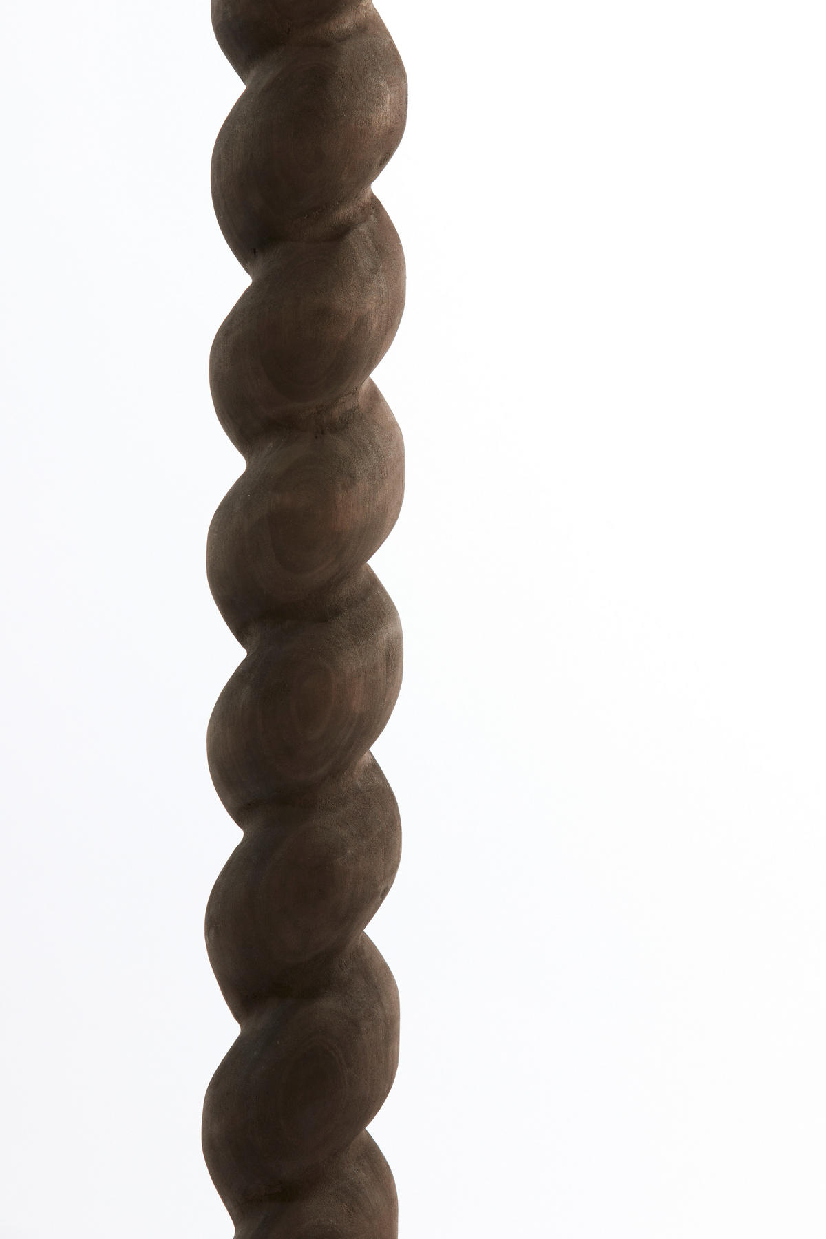 STEHLEUCHTE Nanno Grau Ø30/138 cm - Grau, Holz (30/30/138cm) - Light & Living
