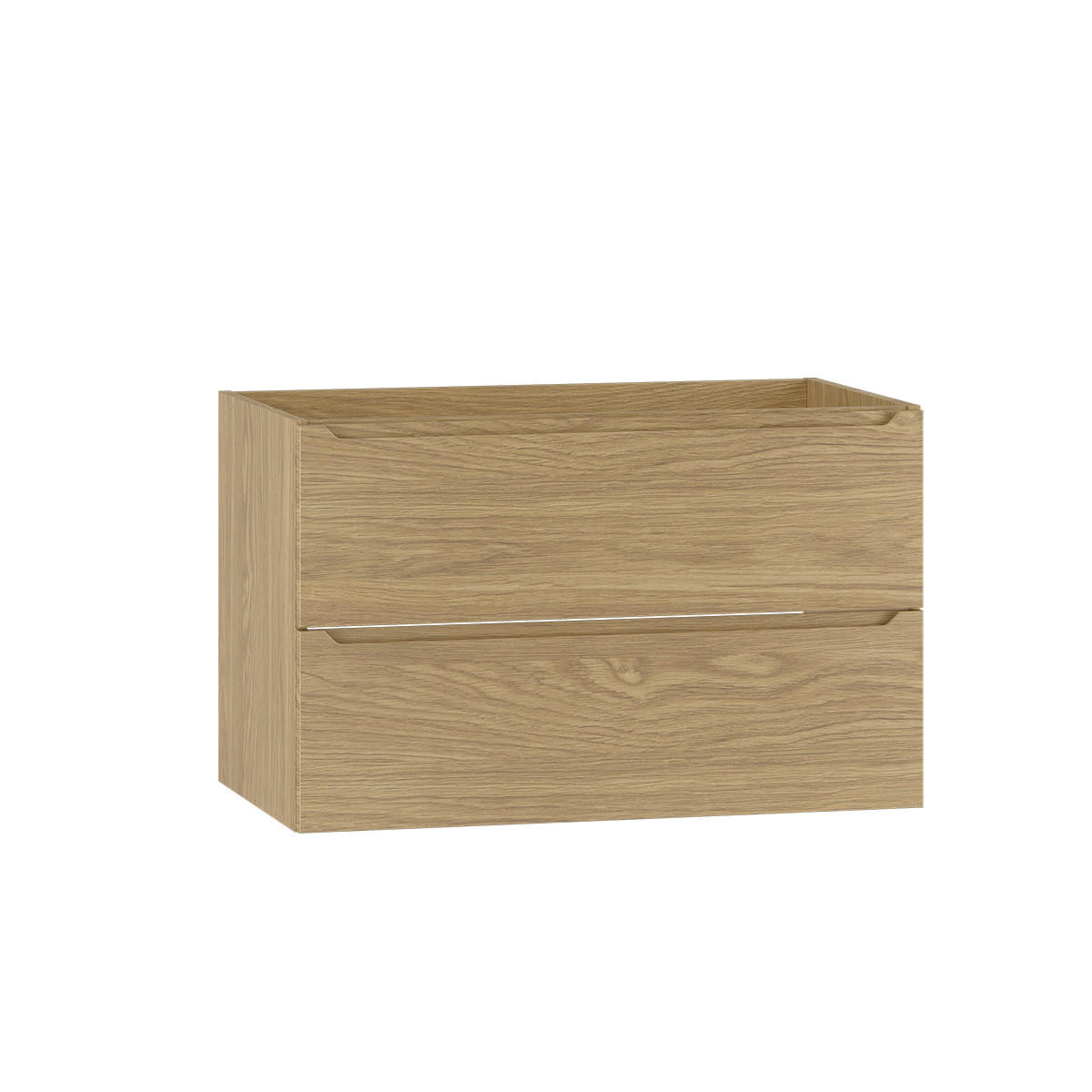 WASCHTISCHUNTERSCHRANK 80cm Viggo Holz - Braun, Holzwerkstoff (80/50/45.8cm) - Petits-meubles