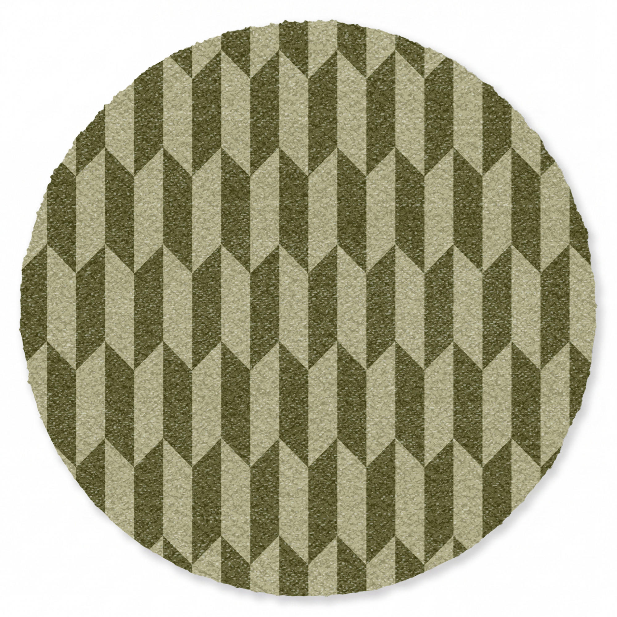 KOBERCE - Vzor - abstraktný - zelený - lietadlá - 90x90 cm - olivovozelená, textil/plast (90/0.4cm) - OnlyWow