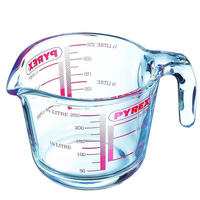 MESSBECHER Classic Prepware - 500 ml - hitzebeständiges Glas - Transparent, Glas (0.5L) - Pyrex