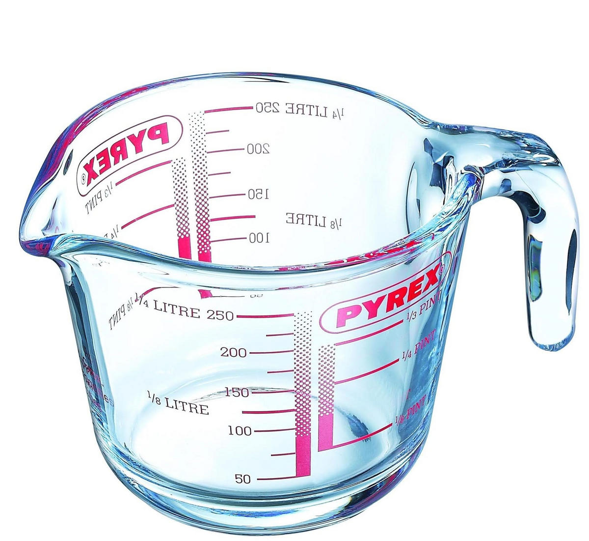 MESSBECHER Classic Prepware - 500 ml - hitzebeständiges Glas - Transparent, Glas (0.5L) - Pyrex