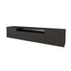 LOWBOARD NOA-2-W 200x40x41 cm - Schwarz / Weiß - Schwarz, Holzwerkstoff (200/40/41cm) - ALTDECOR