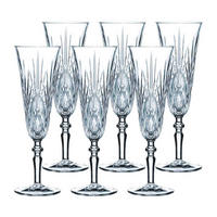 SEKTGLÄSER Palais transparent 140 ml 6er Set - Transparent, Glas (0.14L) - Nachtmann