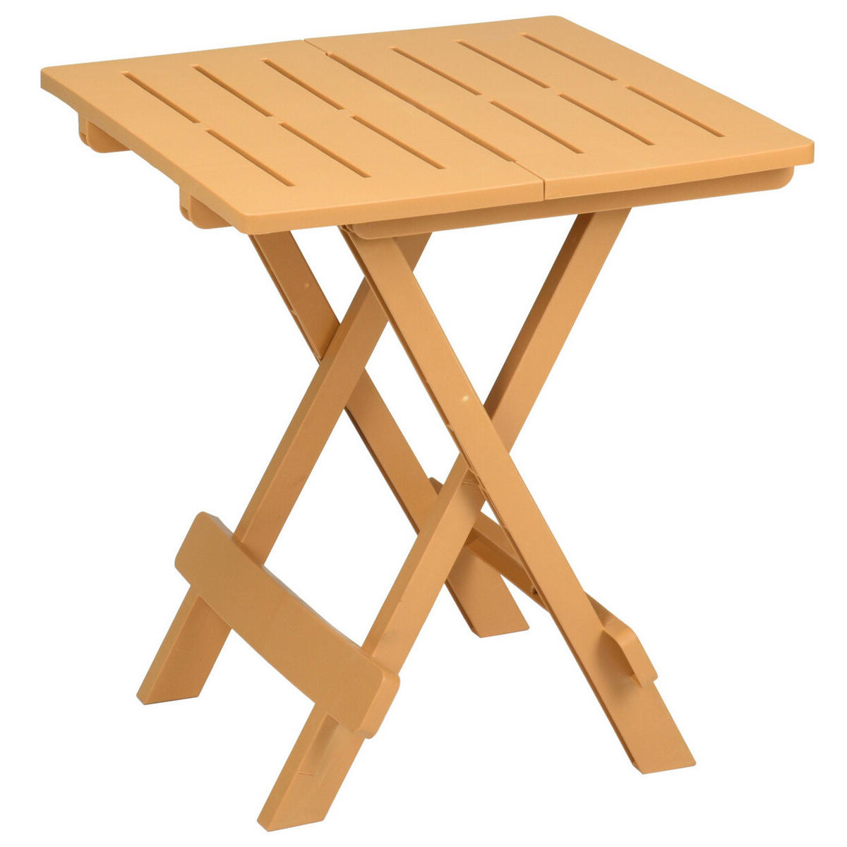 CAMPTISCH Adige klappbar 43/45/50 cm - Beige, Kunststoff (43/45/50cm)