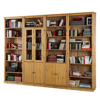 BÜCHERWAND - Kiefer massiv, Typ G - Kieferfarben, Holz (296/223/37cm) - home24