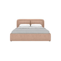 POLSTERBETT Skalo 120x200 cm, Braun - Braun, Textil (120/200cm) - Fedve