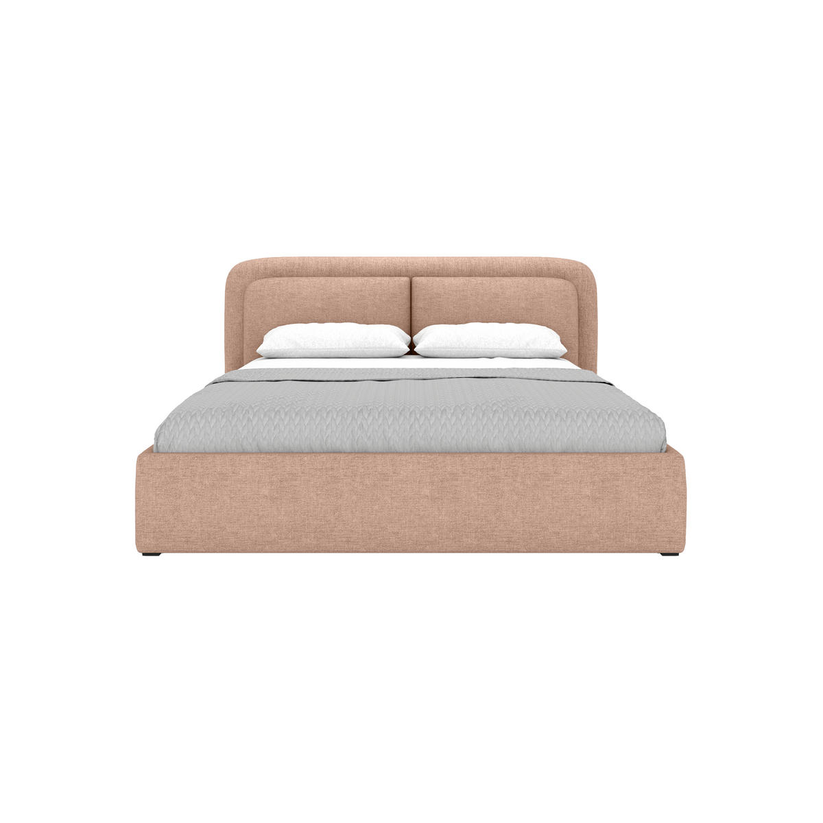 POLSTERBETT Skalo 120x200 cm, Braun - Braun, Textil (120/200cm) - Fedve