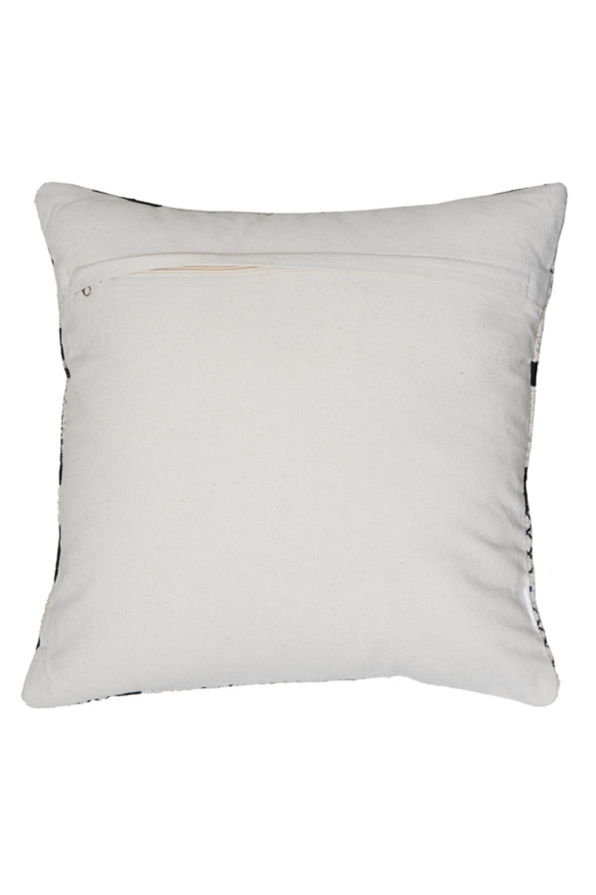 DEKOKISSEN Cesena Schwarz 45/45/10 cm - Schwarz, Textil (45/45cm) - Light & Living