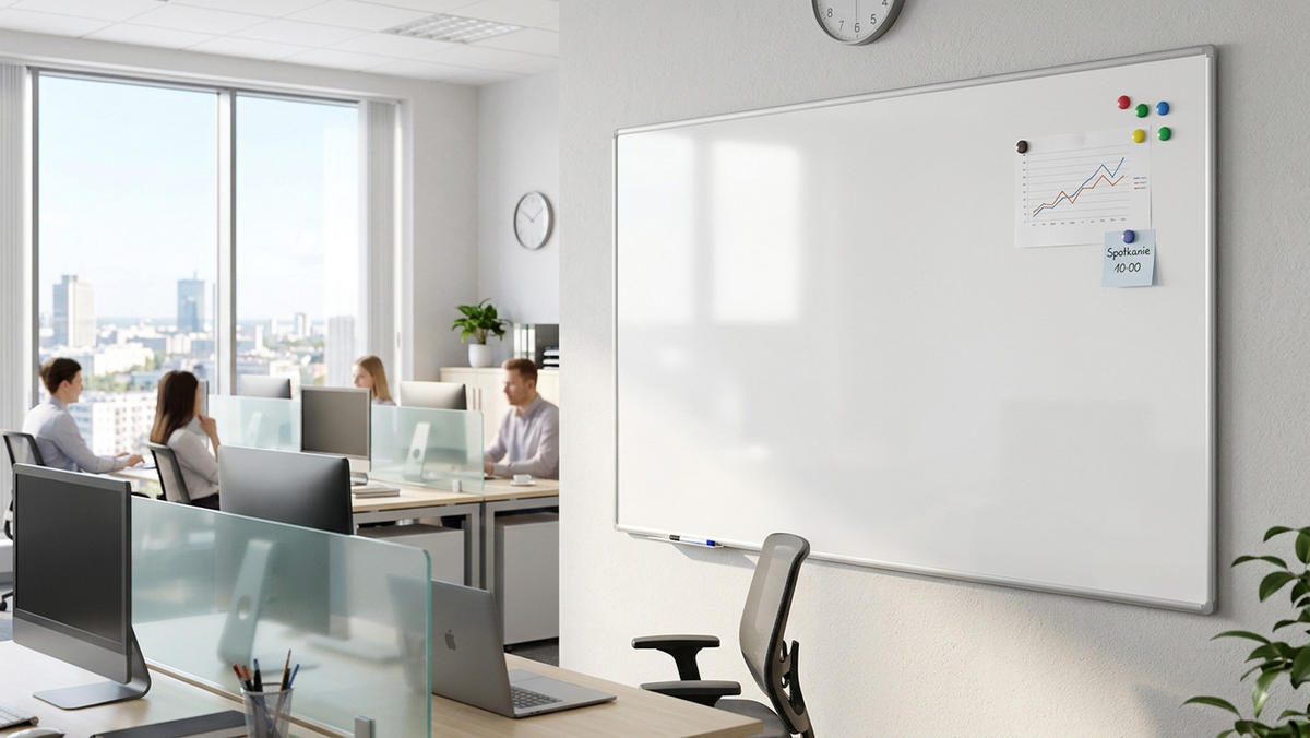 WHITEBOARD - PREMIUM EXPO Alurahmen 220x120cm - Weiß, Metall (220/120/1.6cm) - ALLboards
