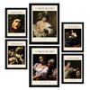POSTER Set Mit 6 Caravaggio Sammlung A3 & A4 Rahmenlos - Klar, Papier (29/3cm) - Nacnic