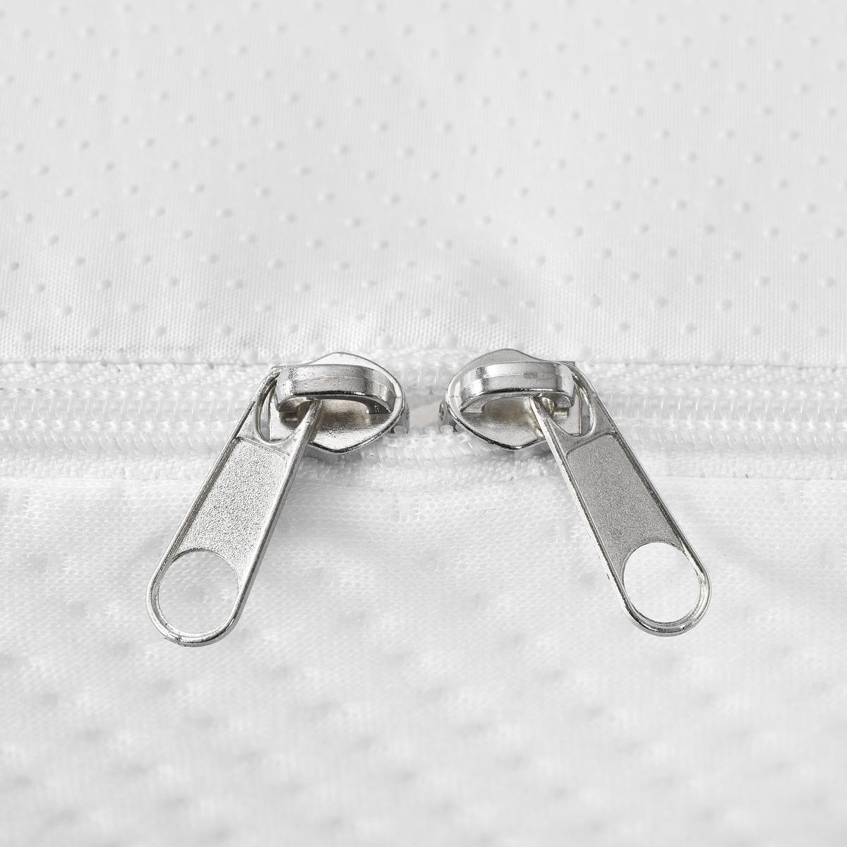MATRATZE 90x200 Härtegrad H3, ergonomischer Schaum, rutschfest, weiß - Weiß, Textil (90/200cm) - Luhomfu