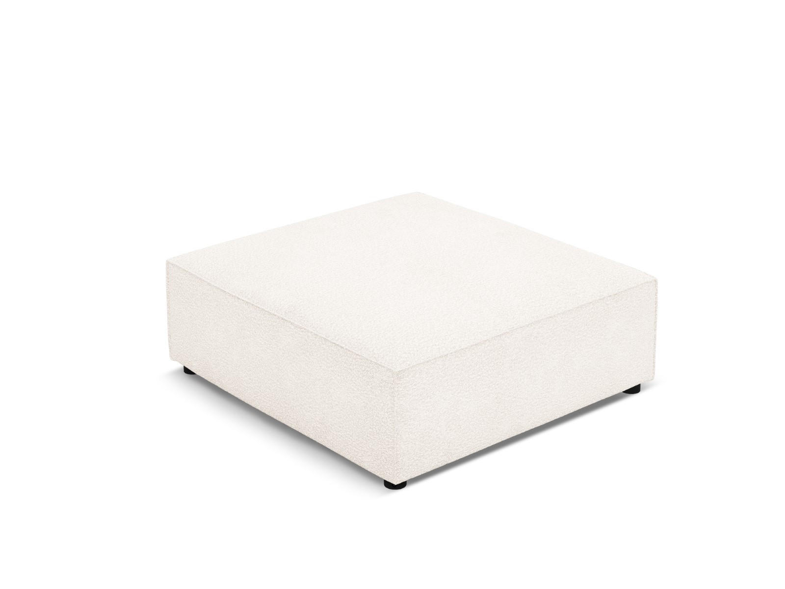 POUF Jodie aus Boucle beige - Beige, Textil (80/40/102cm) - Micadoni