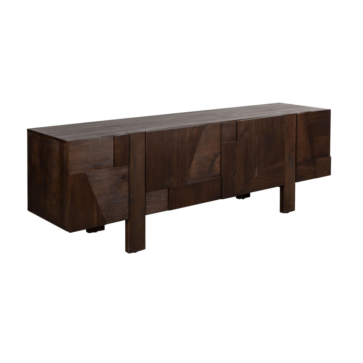 SIDEBOARD Bruneau Walnuss - Braun, Holz (188/60/45cm) - Dutchbone