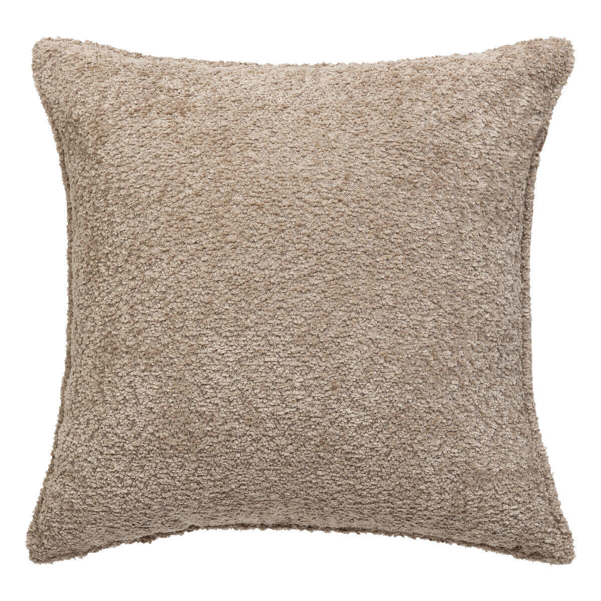 DEKOKISSEN Bouclé Soana 45/45 cm - Taupe, Textil (45cm) - Atmosphera Createur d´interieur