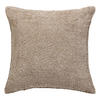 DEKOKISSEN Bouclé Soana 45/45 cm - Taupe, Textil (45cm) - Atmosphera Createur d´interieur