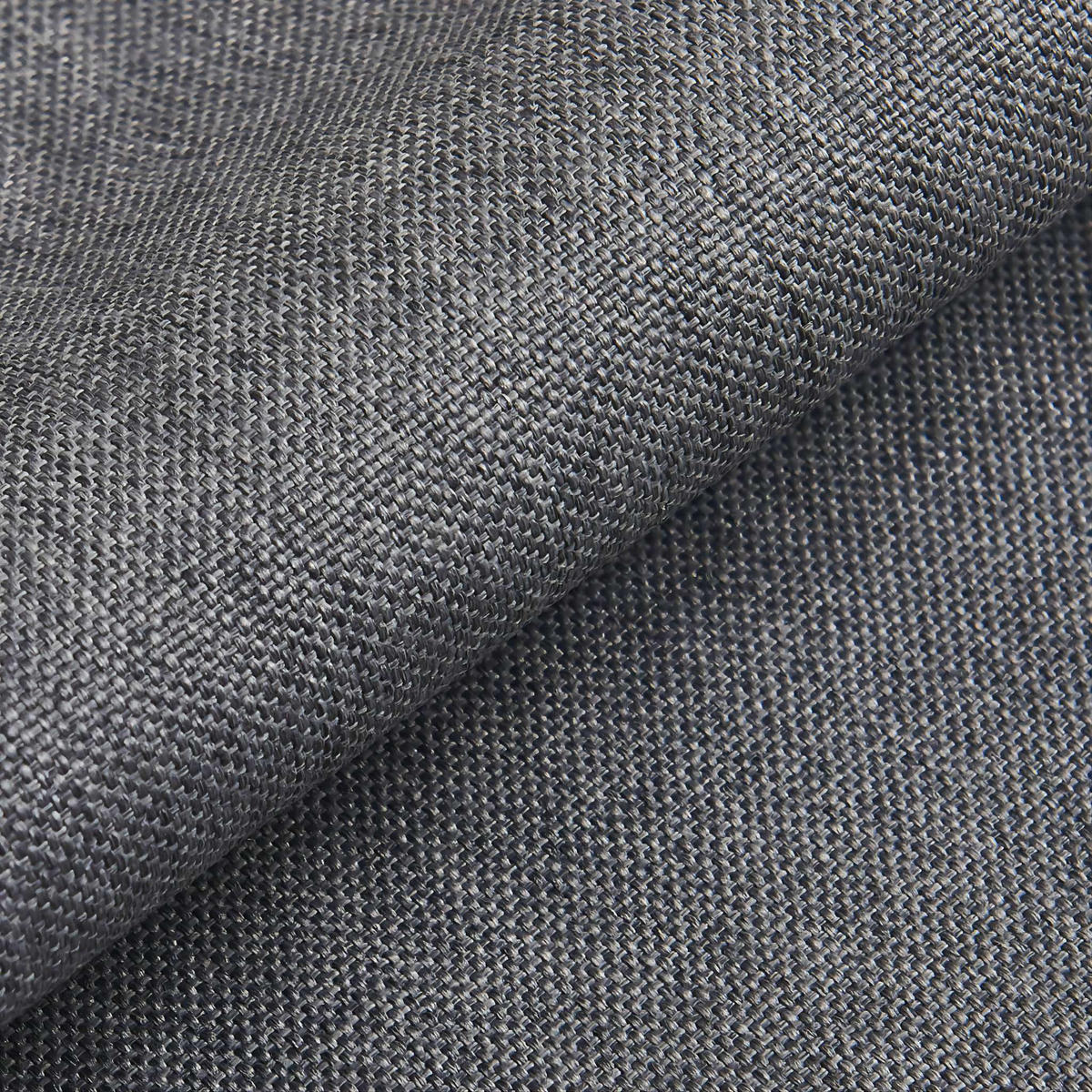 POLSTERBETT 140×200 mit Bettkasten und Lattenrost Mika 028-28 Grau Geflochten - Grau, Holz/Textil (140/200cm) - Jana