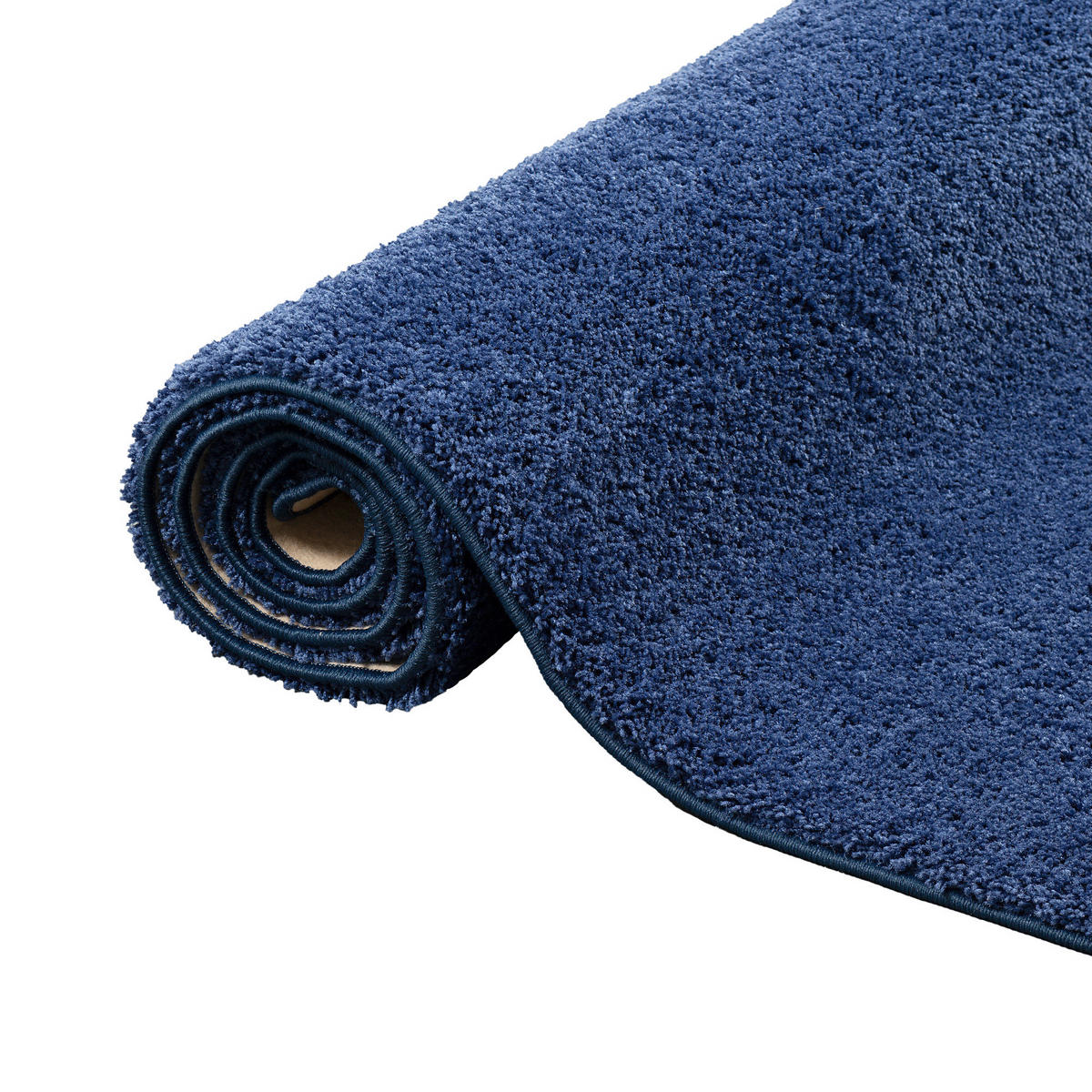 HOCHFLOR SHAGGY TEPPICH PALACE - Dunkelblau, Textil (140/200cm) - Snapstyle