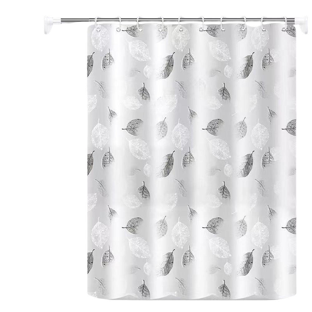 DUSCHVORHANG Wasserdicht 150 x 180 cm - Weiß, Textil (150/180cm) - Kaket