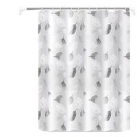 DUSCHVORHANG Wasserdicht 150 x 180 cm - Weiß, Textil (150/180cm) - Kaket