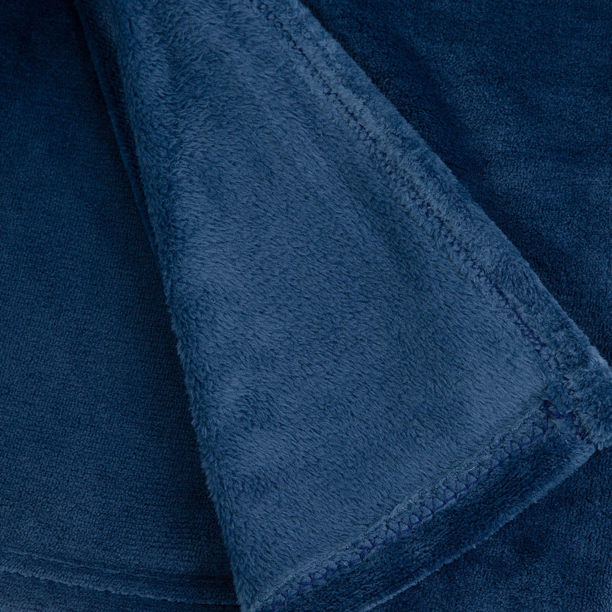 TAGESDECKE Rote blau 200x220 cm - Blau, Textil (200/220cm) - Homla
