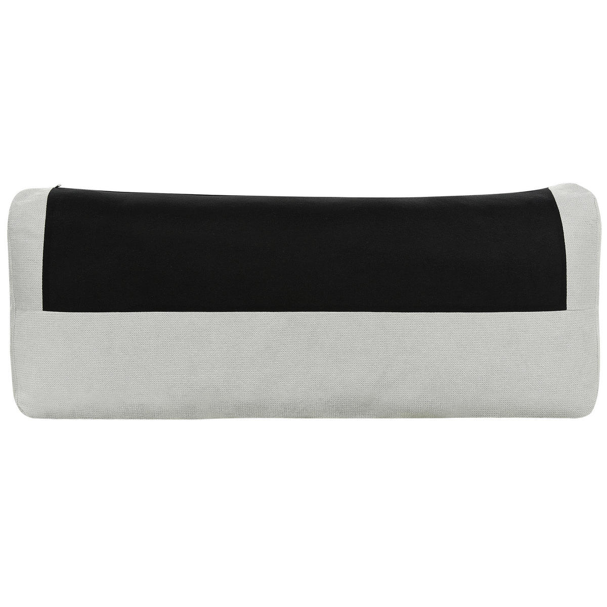 3-SITZER-ECKSOFA hellgrau rechtsseitig Maloy - Schwarz/Grau, Textil (272/189cm) - Beliani