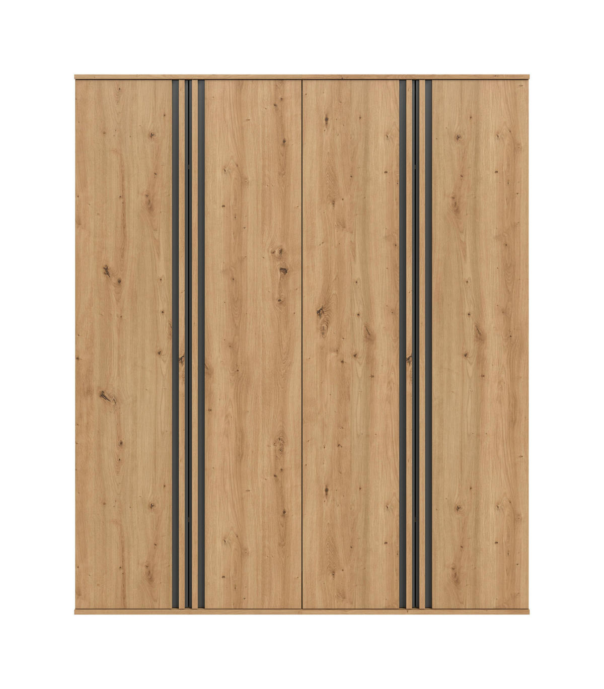 KLEIDERSCHRANKKOMBINATION TOFTA (B/H/T: ca. 160/190/56 cm) in Artisan Eiche Nachbildung/Artisan Eiche Nachbildung - Eiche Artisan, Holzwerkstoff (160/190/56cm)