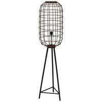 D- STEHLEUCHTE Toah Bronze Ø36,5/151 cm - Bronzefarben, Metall (36.5/36.5/151cm) - Light & Living