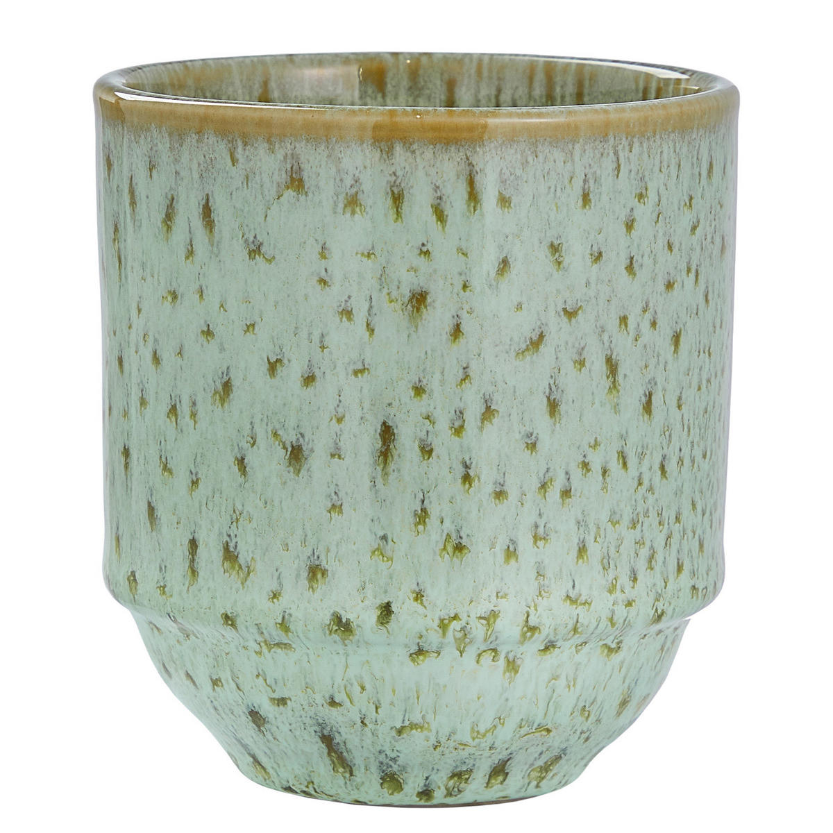 KAFFEEBECHER Tavira - Grün, Keramik (0.25L) - Butlers