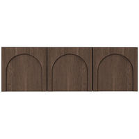 TV stolek Arkadia, dub, 150 cm - tmavě hnědá, kompozitní dřevo (150/49/35cm) - Selsey