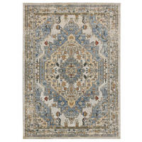 OUTDOORTEPPICH Blau Luna 80/150 cm - Blau, Kunststoff/Textil (80/150cm) - Atticgo