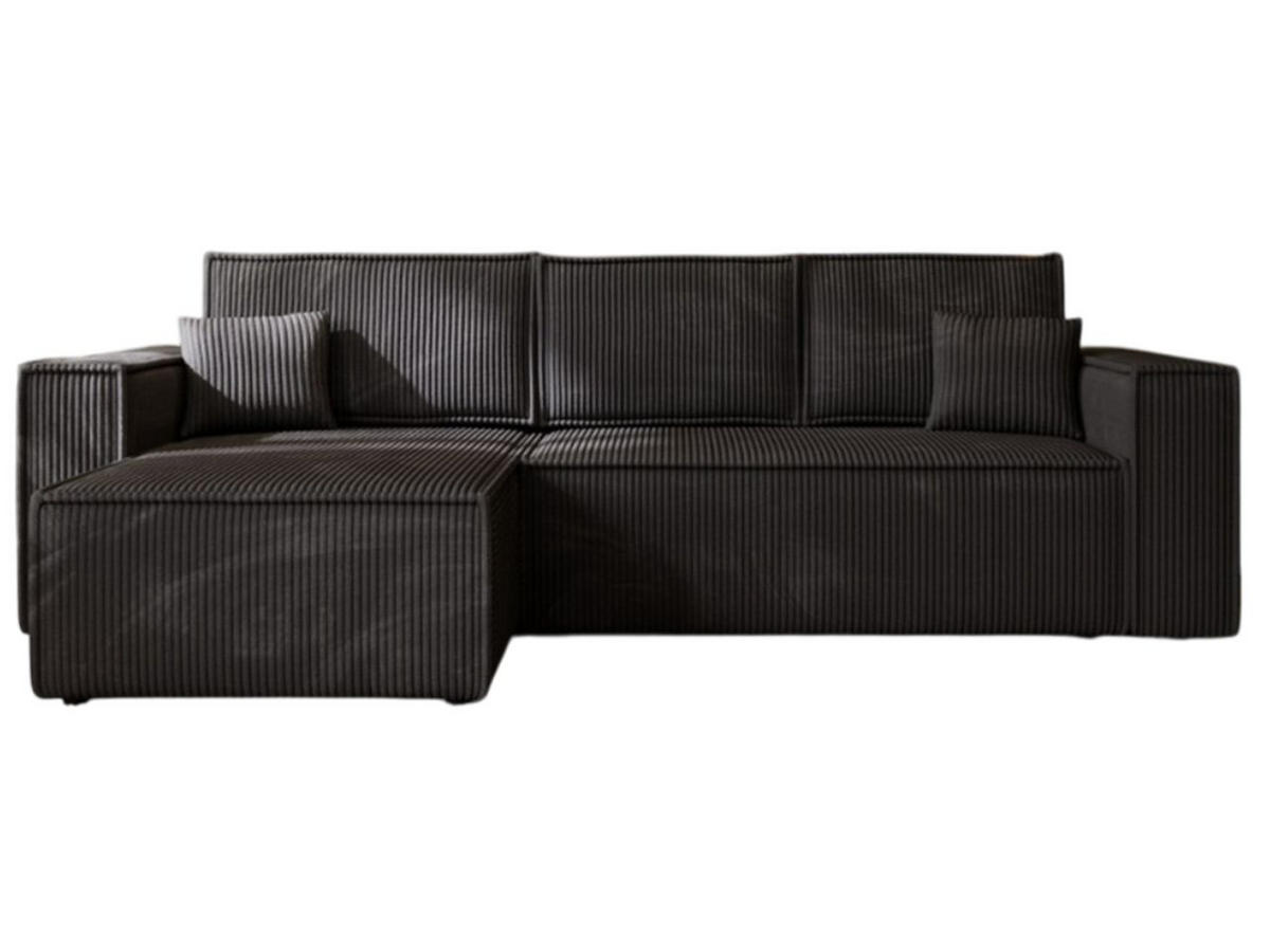 WYCOFANE - Schwarz, Holz/Kunststoff (170/280cm) - Graingold