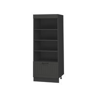 KÖKSHYLLA Fame-Line, Mörkgrå/antracit, 60 cm - Antracit/Mörkgrå, Träbaserade material (60/153.6/58.1cm) - Vicco