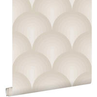 TAPETE 3D Muster 50 x 900 cm - Braun, Papier (50/900cm) - ESTAhome