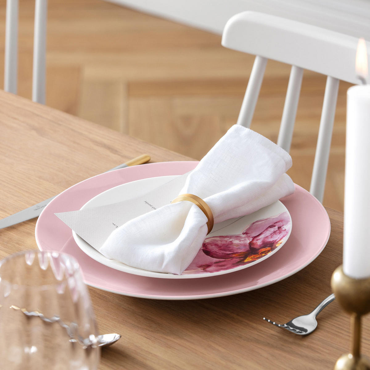 KAFFEESERVICE Rose Garden bunt 6er Set - Multicolor, Keramik (1/1/1cm) - Villeroy & Boch